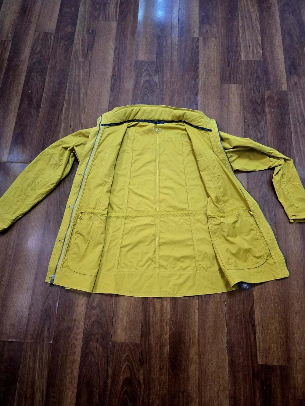 Kuhl Rekon Mustard Jacket Full Zip Hooded Utility Military Moisture-Wick Shacket - Picture 9 of 15